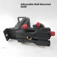 Support magnétique de réglage fin pour base magnétique multifonctionnelle de niveau laser avec clip réglable 360d 1/4 'filetage