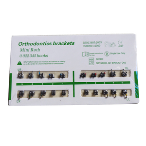 Consumibles de odontología Mini Roth Monoblock Ortodoncia Tirantes Materiales dentales Soporte de metal - Product Image 1