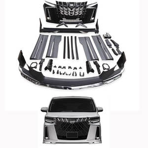 ชุดแต่งรอบคันรถยนต์ Alphard 30/35 ซีรีส์ ปี 2018-2020 รุ่น Facelift กันชนหน้า สภาพใหม่ อัพเกรด SC+Modellista Bodykit - Product Image 1