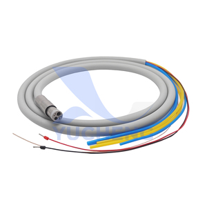 Manguera de silicona dental de fibra óptica de 6 orificios, tubo flexible para turbina de aire de alta velocidad, accesorio para silla de unidad dental - Product Image 1