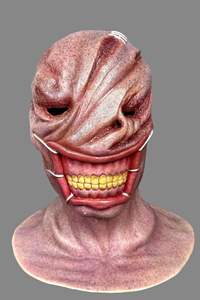 अनुकूलित भयानक विदेशी अल्ट्रा-यथार्थवादी पूर्ण सिर सिलिकॉन भूत फेस मास्क कोस्प्ले सिमुलेशन मास्क मेकअप प्रोप - Product Image 5