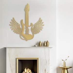 Décoration murale en métal haut de gamme, résistante à la rouille, moderne, à suspendre, pour salon, chambre, espaces commerciaux, montage facile - Product Image 5