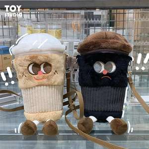 Ins japonya tarzı yeni sevimli omuzdan askili çanta kozmetik büyük kapasiteli kabarcık çay Boba çantası - Product Image 5