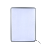 Cadre lumineux LED mince pour affichage publicitaire de style magnétique