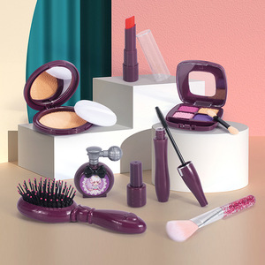 Ensemble de 32 accessoires de jeu tendance pour filles avec sac à main, <span class=keywords><strong>maquillage</strong></span> simulé, jouets de beauté, déguisements pour enfants - Product Image 4