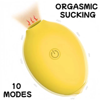 G-Punkt-Massagegerät & Nippelsaugfunktion USB-Aufladbar Wasserdichter Nippelsaug-Vibrator für Männer
