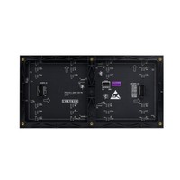 Panel de matriz LED RGB a todo color, paso de 5mm, 64x32 píxeles, pantalla de matriz de brillo ajustable para Raspberry Pi/ESP32
