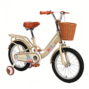 MTBGO Vélo pour filles de 12 pouces, nouveau style, pour enfants de 3 à 8 ans, avec panier et siège, vélo pour enfants - Product Image 4