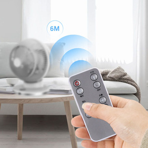 Smart Desk Fan With <b>Remote</b> <b>Control</b> 6M Range Air Circulator For Home Office Use - Product Image 1