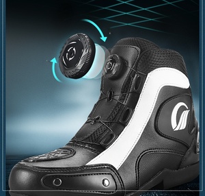 Bottes de motocross professionnelles de haute qualité mi-mollet Anti-chute Chaussures de course de moto en descente <span class=keywords><strong>pour</strong></span> hommes Fitness Marche - Product Image 5