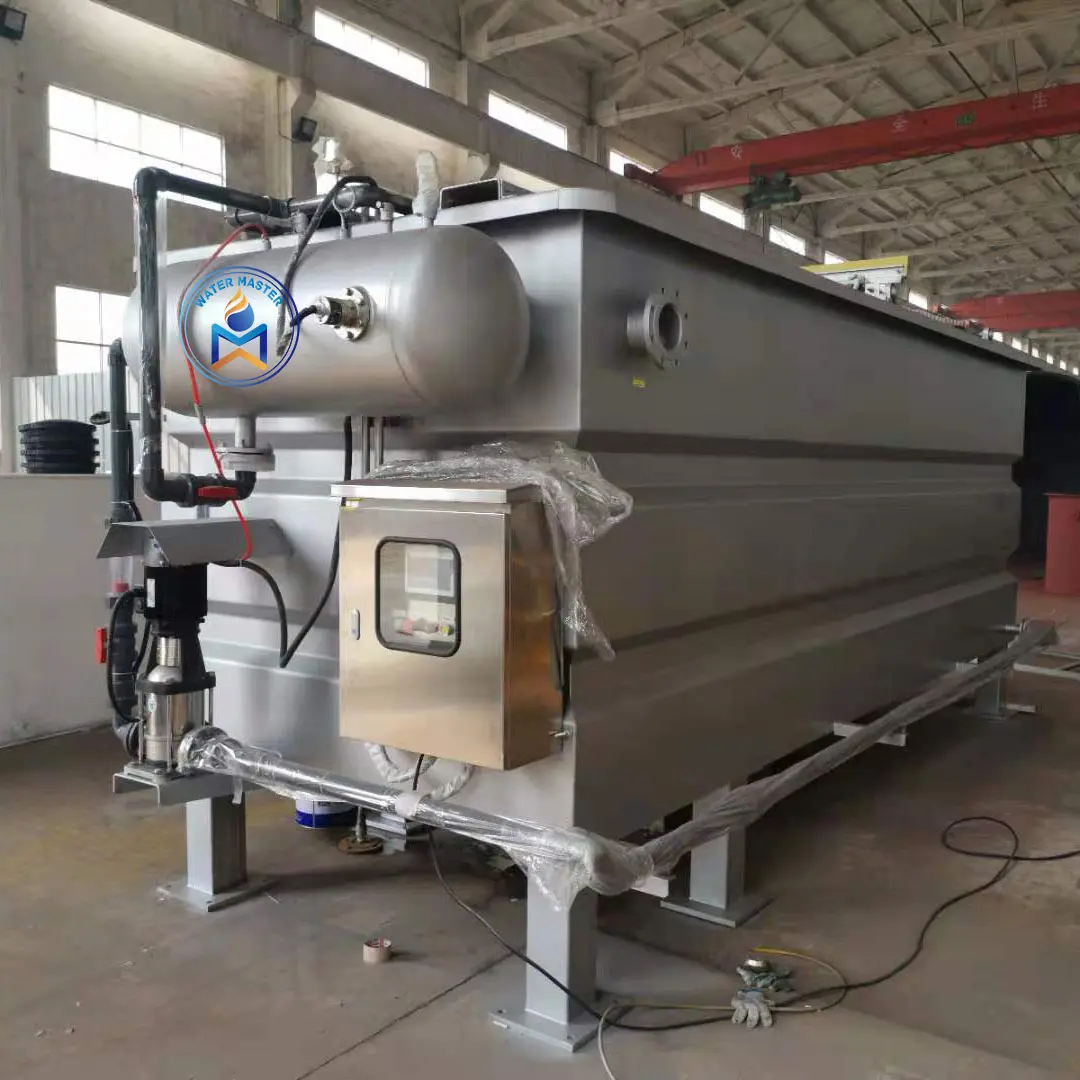 Machine compacte de traitement de l'eau, séparateur de boue d'huile de traitement d'unité de 5m 3/h