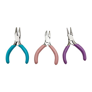 Juego de 3 Alicates para joyería, cadena de cortadores de alambre de punta redonda para reparación de joyas, envoltura de alambre, abalorios y manualidades - Product Image 6