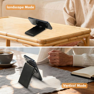 Nuevo Tarjetero de Aluminio con Protección RFID Anti-Robo para Hombre, Ultrafino, Magnético, con Soporte para Teléfono - Product Image 4