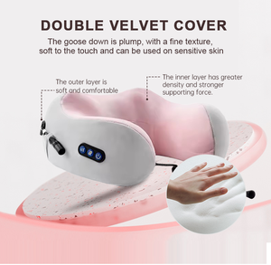 Penjualan laris bantal pemijat leher u-bentuk elektrik multifungsi untuk penggunaan portabel rumah dan perjalanan - Product Image 5