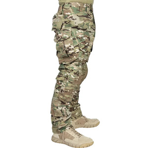 Pantaloni da Lavoro in Puro Cotone Mimetico Personalizzati per Uniformi da Allenamento Maschili, Campeggio e Uso da Istruttore - Product Image 4