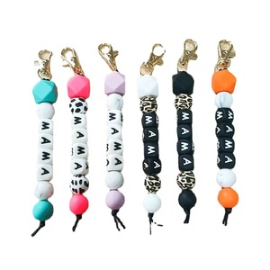 Portachiavi Personalizzati con Lettere in Silicone, Ciondolo per Borsa, Anello Portachiavi Promozionale, Souvenir all'Ingrosso - Product Image 5