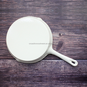 6 "8" 10 "12" エナメル鋳鉄グリル/フライパン3個セット - Product Image 5