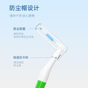 Cepillo de dientes Little Deer Mommy, cepillo de limpieza dental en forma de L, cepillo interdental, fabricante de productos de cuidado bucal al por mayor. - Product Image 2