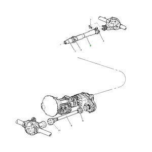 Eje de Transmisión Trasero para Jeep Grand Cherokee 52099486AC 52105973AA, Acero, Pieza Nueva - Product Image 4