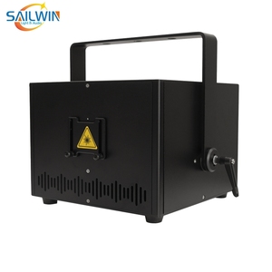 Luz Láser de Escenario RGB de Alta Potencia de 10W y 20KPPS, Animación a Todo Color, Luces de Escenario para DJ para Fiestas con ILDA, <span class=keywords><strong>Precio</strong></span> de Fábrica - Product Image 1
