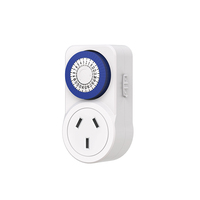 Minuteur mécanique standard argentin OEM personnalisé, cycle 24 heures, IP20, 10A, 220V, logo personnalisé, vente en gros de matériel