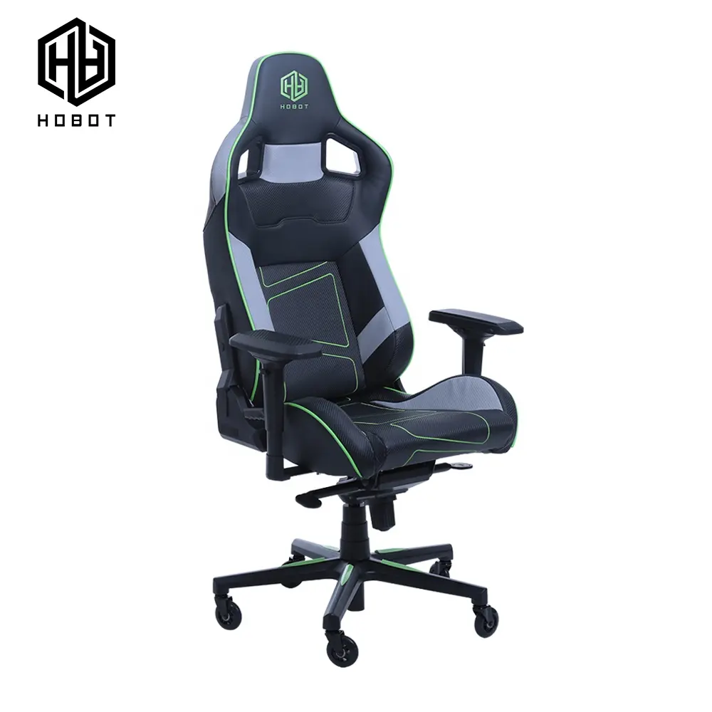 Hobot Swivel Ergonomie Gaming Stoelen Voor Handel Met Aluminiumlegering Base Gaming Stoel