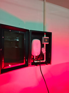 Nouvelle borne de recharge octogonale pour véhicules électriques et véhicules utilitaires légers, <span class=keywords><strong>installation</strong></span> au sol, acier galvanisé, verrouillable, résistante aux intempéries, noire - Product Image 4