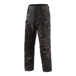 Pantalons à carreaux pour hommes, 9 couleurs, sports de plein air, pantalons tactiques de chasse cargo