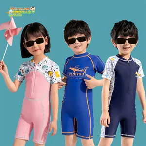 Popular young girls bathing suit one-piece swimwear little girl swimsuit