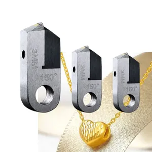 أدوات ألماس من yuje ، أدوات مجوهرات للمجوهرات الذهبية والفضة والأكمام بالليزر MCD على شكل حرف V معالجة الماس