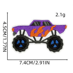Parche Bordado Termoadhesivo para Coche, Camión o Buggy, para Decoración de Ropa de Bebé, Sombreros y Bolsos - Product Image 3
