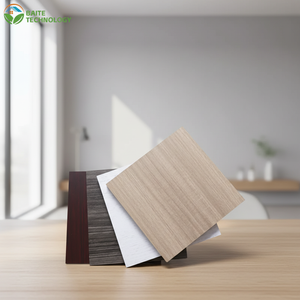 Puertas de Madera Contrachapada de Álamo Ecológicas y Modernas para Gabinetes de Cocina, Paneles de Chapa de Pino para Sala de Estar, Emisión de Formaldehído E0 - Product Image 1