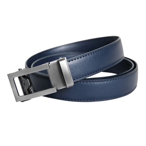 Sabuk Wanita Biru Tua 30mm dengan Logo Custom, Sabuk Otomatis untuk Wanita - Product Image 3