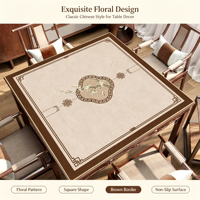 Tapis de Mahjong Personnalisé Guandan, Nappe Antidérapante, Réductrice de Bruit, Résistante à l'Usure, Anti-Taches, Facile à Nettoyer pour Salle de Jeu