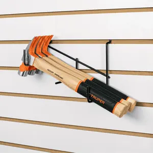 Truper cremagliera curvo artiglio per 3 martelli lucidati a muro prodotto di conservazione - Product Image 1