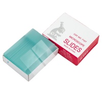 Manufacture Wholesale 7101 7102 Sail Brand Lab Consumables Customized OEM Transparent Glass Microscope Slides 25.4x76.2mm