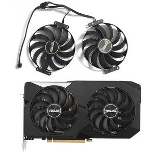 Tout nouveau 95MM 5PIN CF1010U12S T129215BU adapté au ventilateur de carte graphique <span class=keywords><strong>ASUS</strong></span> RADEON DUAL RX <span class=keywords><strong>6600</strong></span> 6600XT 6700XT - Product Image 1