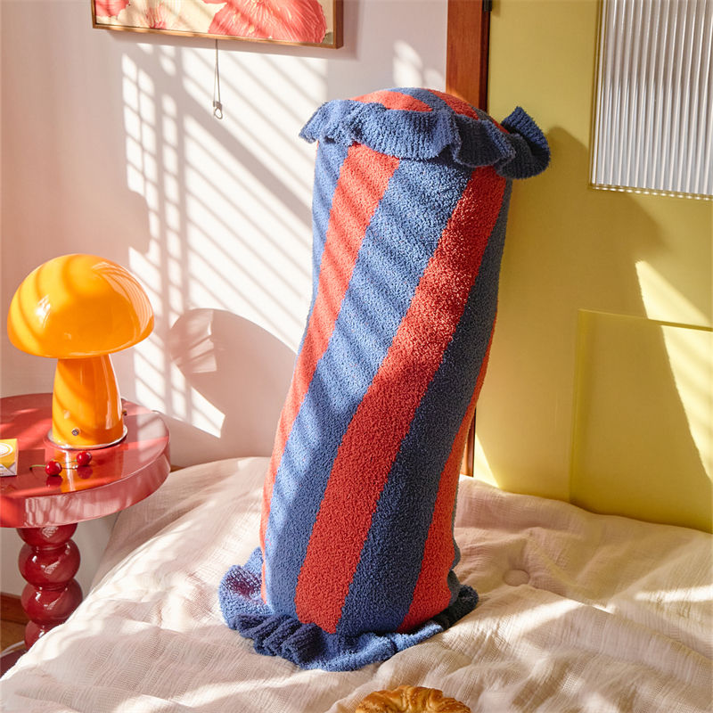 Cojin Caramelo Almohada En Forma De Tubo Almohadas En Forma De