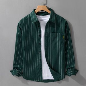 <span class=keywords><strong>Camicia</strong></span> <span class=keywords><strong>a</strong></span> <span class=keywords><strong>Righe</strong></span> in <span class=keywords><strong>Lino</strong></span> <span class=keywords><strong>a</strong></span> Maniche Lunghe, Trendy, Ampia, Casual, Fresca e Versatile, <span class=keywords><strong>Camicia</strong></span> Formale da <span class=keywords><strong>Uomo</strong></span> in <span class=keywords><strong>Lino</strong></span> - Product Image 3