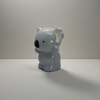 Tirelire Koala 3D en Dolomite Peinte à la Main - Sculpture Animale Personnalisée pour Enfants