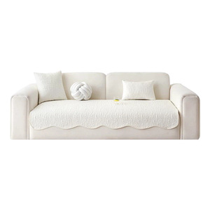 <b>Sofa</b> Cushions Ice Silk Cooling Mat Summer Minimalist Solid Color Anti Slip 145-185Cm Modular <b>Sofa</b> <b>Cover</b> - Product Image 5