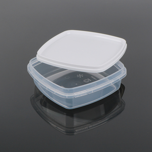 250ml 8 oz Disposable Plastic food containers frozen food packaging boxes capelin roe container
