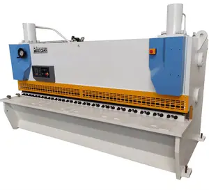 Cnc Hydraulic Guillotine Cutting Shearing Machine for 8mm 10mm 12mm 16mm 20mm thick aluminum metal plate