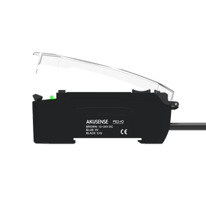 아쿠센스 PE2 시리즈 빔 확산 IO-링크 NPN PNP 출력 광 센서를 통한 광 신호 섬유 증폭기 - Product Image 2