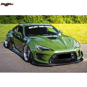 Kit de carrocería de material FRP para Toyota GT86 Subaru <span class=keywords><strong>BRZ</strong></span>, accesorios para parachoques, actualización a diseño robotizado, kit de carrocería ancha. - Product Image 4