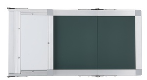 Planche coulissante scolaire couleur blanche/verte <span class=keywords><strong>tableau</strong></span> à <span class=keywords><strong>craie</strong></span> magnétique pour salle de classe multimédia - Product Image 4