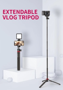 Ulanzi MT-44 Selfie Stick Trépied universel avec pince de téléphone pour iPhone <span class=keywords><strong>Samsung</strong></span> Smartphone - Product Image 2