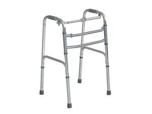 Cadre de marche adulte en aluminium avec roues orthopédiques médicales * marcheur roulant marchette pliante pour les handicapés