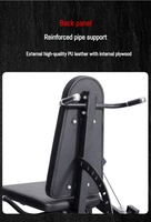 Équipement de fitness pour les jambes, machine à pousser les hanches à quatre têtes, double fonction, pour salle de sport commerciale
