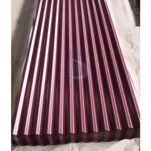 Гофрированный лист толщиной 0,5 мм оцинкованный Гофрированный стальной лист с цветным покрытием - Product Image 6